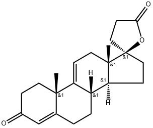 Pregna-4,9(11)-diene-21-carboxylic acid, 17-hydroxy-3-oxo-, γ-lactone, (17α)-