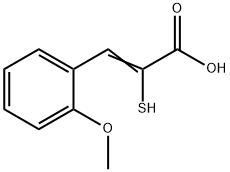 (2Z)-3-(2-methoxyphenyl)-2-sulfanylprop-2-enoic acid