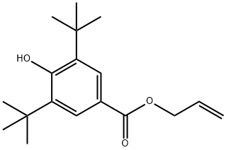 Benzoic acid, 3,5-bis(1,1-dimethylethyl)-4-hydroxy-, 2-propen-1-yl ester