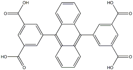 9.10-二(3',5'-二羧基苯 基)蒽