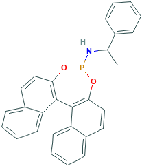 (11bS)-N-(1-苯基乙基)二萘并[2,1-d:1',2'-f][1,3,2]二氧杂膦-4-胺