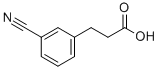 benzenepropanoic acid, 3-cyano-