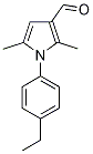 1H-Pyrrole-3-carboxaldehyde,1-(4-ethylphenyl)-2,5-dimethyl-(9CI)