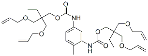 (4-Methyl-1,3-phenylene)biscarbamic acid bis[2,2-bis[(2-propenyloxy)methyl]butyl] ester