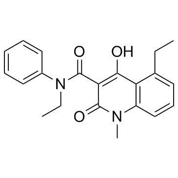 N,5-diethyl-4-hydroxy-1-methyl-2-oxo-N-phenyl-1,2-dihydroquinoline-3-carboxamide