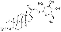 21-HYDROXY-4-PREGNENE-3,20-DIONE 21-GLUCOSIDE