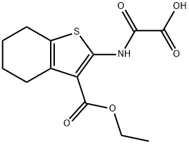 {[3-(乙氧基羰基)-4,5,6,7-四氢-1-苯并噻吩-2-基]氨基甲酰基}甲酸