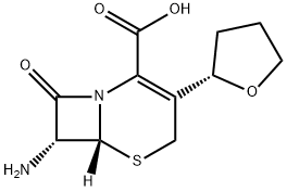 5-Thia-1-azabicyclo[4.2.0]oct-2-ene-2-carboxylic acid, 7-amino-8-oxo-3-[(2S)-tetrahydro-2-furanyl]-, (6R,7R)- (9CI, ACI)