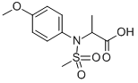 N-(4-甲氧苯基)-N-(甲基磺酰基)丙氨酸