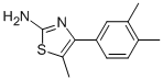 [4-(3,4-二甲基苯基)-5-甲基-噻唑-2-基]胺