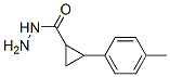 Cyclopropanecarboxylic acid, 2-(4-methylphenyl)-, hydrazide (9CI)