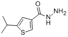 3-Thiophenecarboxylicacid,5-(1-methylethyl)-,hydrazide(9CI)