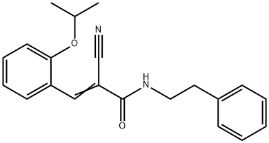 2-cyano-N-(2-phenylethyl)-3-[2-(propan-2-yloxy)ph enyl]prop-2-enamide