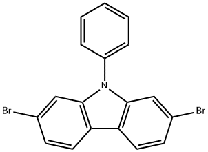 2,7-二溴-9-苯基-9H-咔唑