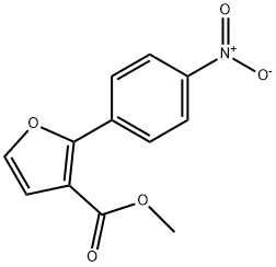 2-(4-硝基苯基)-3-呋喃羧酸甲酯