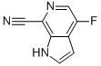 1H-Pyrrolo[2,3-c]pyridine-7-carbonitrile,4-fluoro-(9CI)