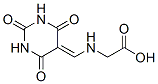 Glycine, N-[(tetrahydro-2,4,6-trioxo-5(2H)-pyrimidinylidene)methyl]- (9CI)