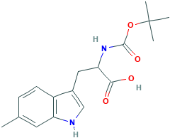 2-((叔丁氧羰基)氨基)-3-(6-甲基-1H-吲哚-3-基)丙酸