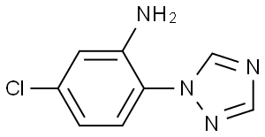 5-氯-2-(1H-1,2,4-三唑-1-基)苯胺