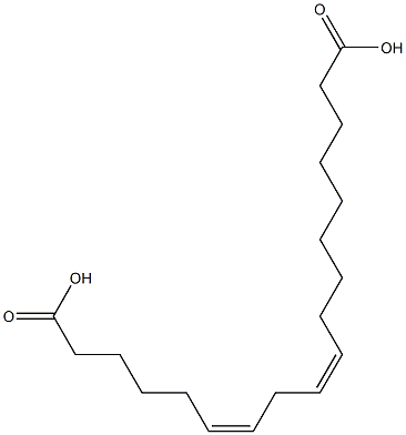 6,9-Octadecadienedioicacid, (6Z,9Z)-