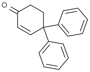 4,4-diphenylcyclohex-2-en-1-one