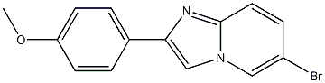 6-溴-2-(4-甲氧基苯基)咪唑并[1,2-A]吡啶