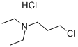 Diethylaminopropyl chloride, hydrochloride