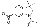 1-(3,3-二甲基-6-硝基二氢吲哚-1-基)乙-1-酮