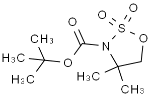 tert-butyl 4,4-Dimethyl-2,2-dioxooxathiazolidine-3-carboxylate