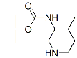 Carbamic acid, (4-methyl-3-piperidinyl)-, 1,1-dimethylethyl ester (9CI)
