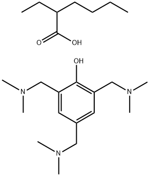 2-ethylhexanoic acid, compound with 2,4,6-tris[(dimethylamino)methyl]phenol (3:1)