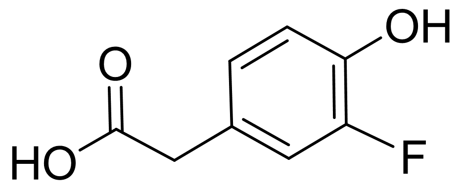 4-(Carboxymethyl)-2-fluorophenol, (3-Fluoro-4-hydroxyphenyl)acetic acid