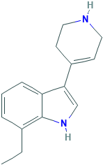 1H-Indole,7-ethyl-3-(1,2,3,6-tetrahydro-4-pyridinyl)-(9CI)