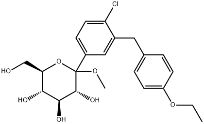 甲基-1-C-[4-氯-3-[(4-乙氧苯基)甲基]苯基]-D-吡喃葡萄糖苷