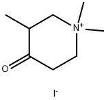 1,1,3-trimethyl-4-oxopiperidinium