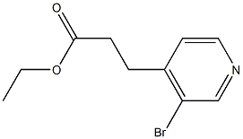 3-Bomo-4-pridinepropanoic acidethylester