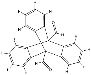 Triptycene-9,10-dicarboxaldehyde