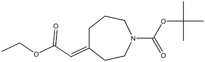 4-(2-乙氧基-2-氧代亚乙基)氮杂环庚烷-1-甲酸叔丁酯