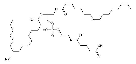 9,11,15-Trioxa-6-aza-10-phosphahentriacontanoic acid, 10-hydroxy-5,16-dioxo-13-[(1-oxohexadecyl)oxy]-, 10-oxide, sodium salt, (1