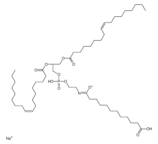 16,18,22-Trioxa-13-aza-17-phosphatetracontanoic acid, 17-hydroxy-12,23-dioxo-20-[[(9Z)-1-oxo-9-octadecenyl]oxy]-, 17-oxide, monosodium salt, (20R,31Z)-