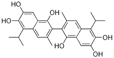 [2,2'-Binaphthalene]-1,1',6,6',7,7'-hexol, 3,3'-diMethyl-5,5'-bis(1-Methylethyl)-