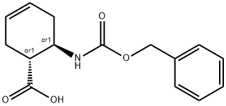 3-Cyclohexene-1-carboxylic acid, 6-[[(phenylmethoxy)carbonyl]amino]-, (1R,6R)-rel-