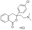 (±)-3-(4-Chlorophenyl)-3-[2-(dimethylamino)ethyl]-3,4-dihydro-1H-2-benzopyran-1-onehydrochloride