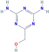 1,3,5-Triazine-2-methanol,4,6-diamino-(9CI)