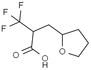 3,3,3-三氟-2-[(四氢呋喃-2-基)甲基]丙酸