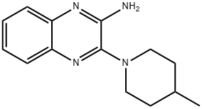 2-(4-METHYLPIPERIDIN-1-YL)-3-AMINOQUINO&