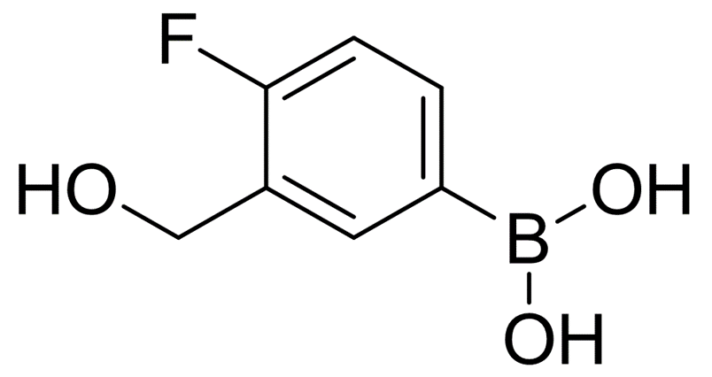 4-氟-3-(羟甲基)苯基硼酸