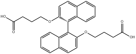 (R)-4,4′-([1,1′-BINAPHTHALENE]-2,2′-DIYLBIS(OXY))DIBUTYRIC ACID
