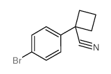 1-(4-bromophenyl)cyclobutane-1-carbonitrile