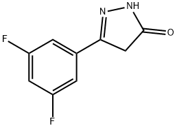 3-(3,5-difluorophenyl)-4,5-dihydro-1H-pyrazol-5-one